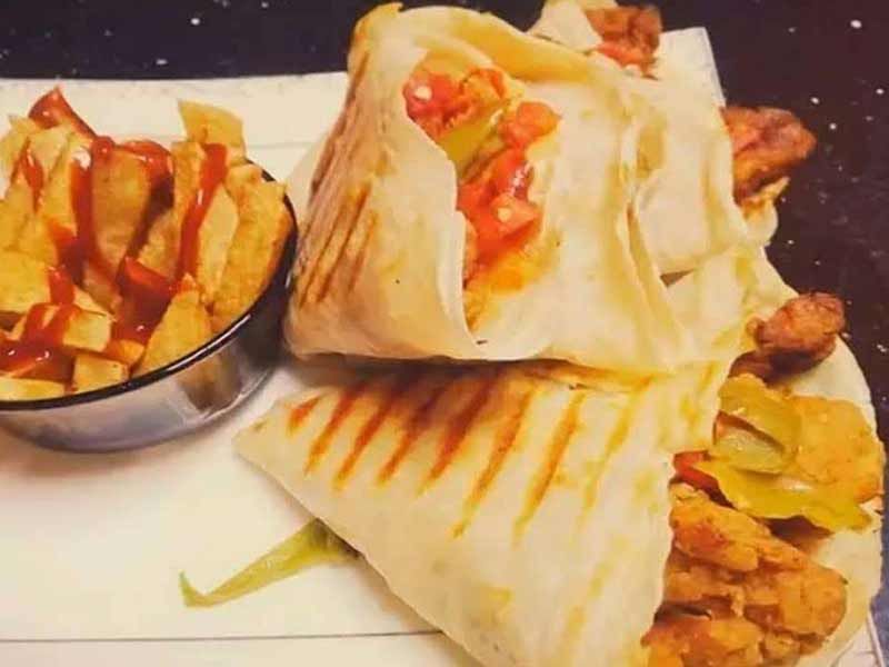 Chicken Strips Crepe