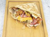 Spicy strips crepe