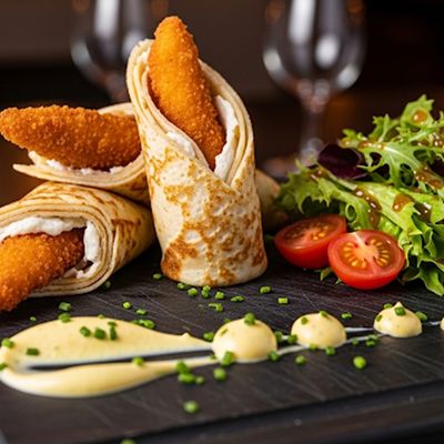 zinger strips Crepe