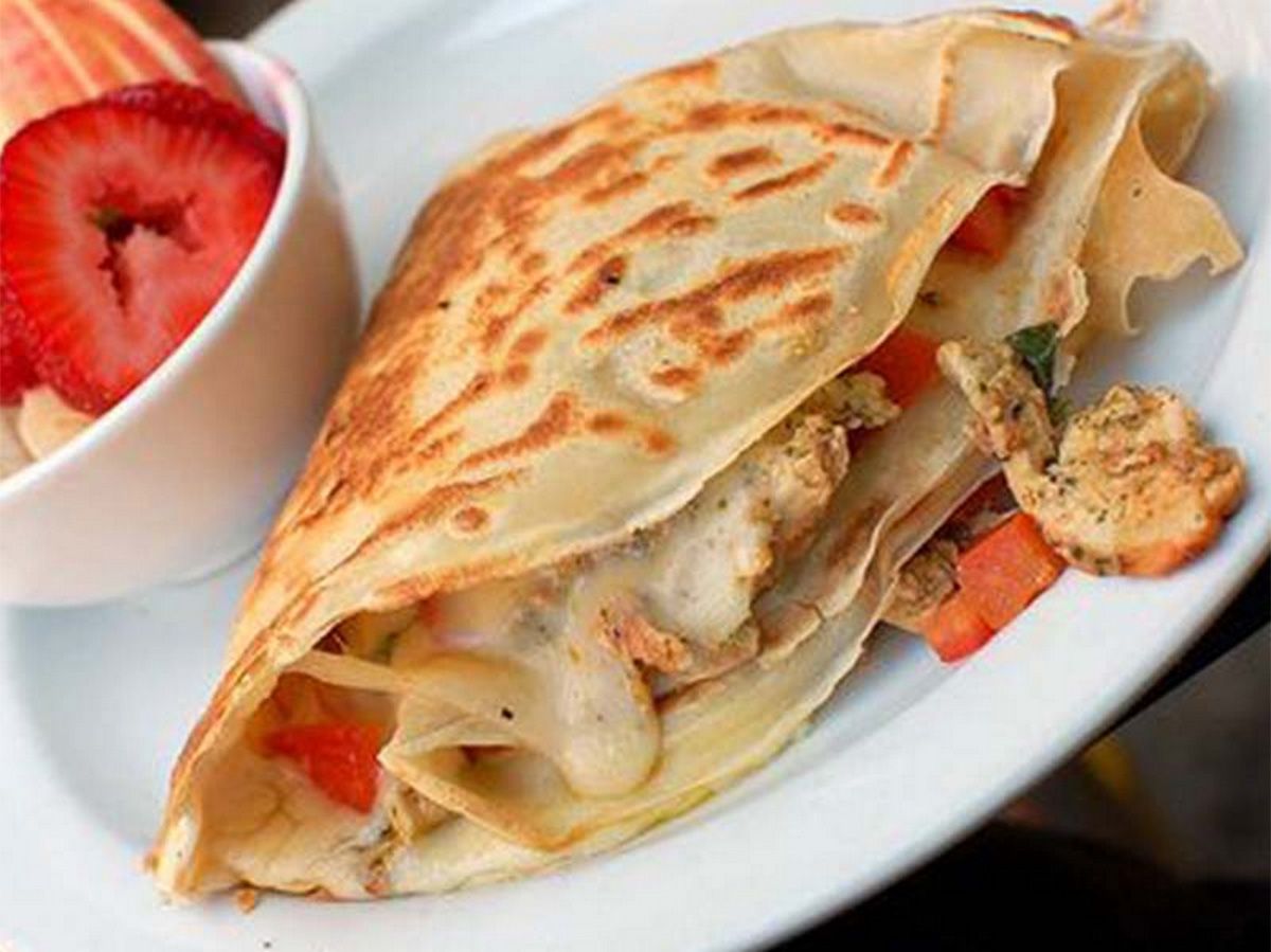 Joker mix chicken and meat crepe