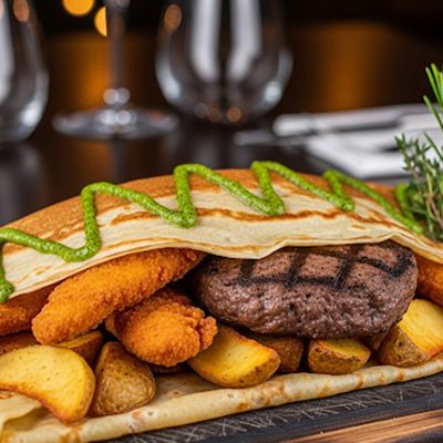 Crepe alharb alamaya