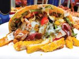 Chicken Shawarma Crepe