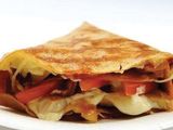 Crispy Chicken And Sausage Crepe