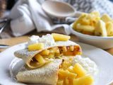 Nutella With Pineapple Crepe