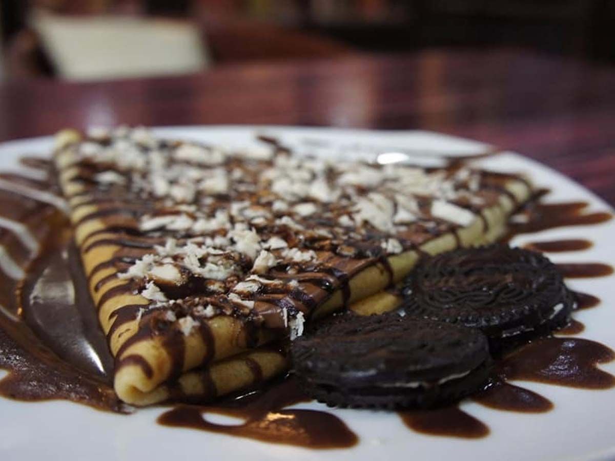 Oreo Chocolate Crepe