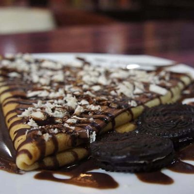 Oreo Chocolate Crepe