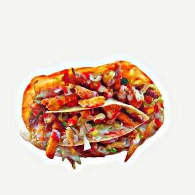 Pane with potatoes crepe