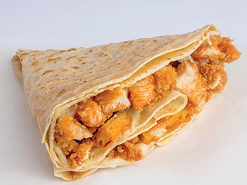 Fried Chicken Breast Crepe