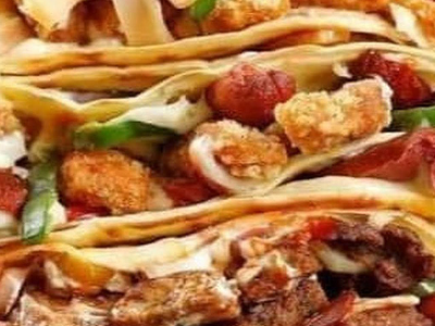 Fresh Chicken Pane Crepe