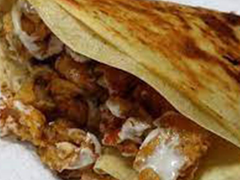 Pane With Burger Crepe