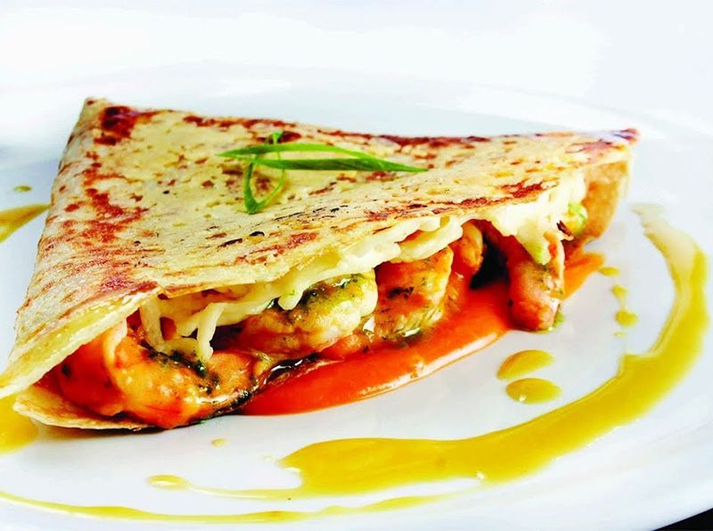 Panne With Sausage Crepe