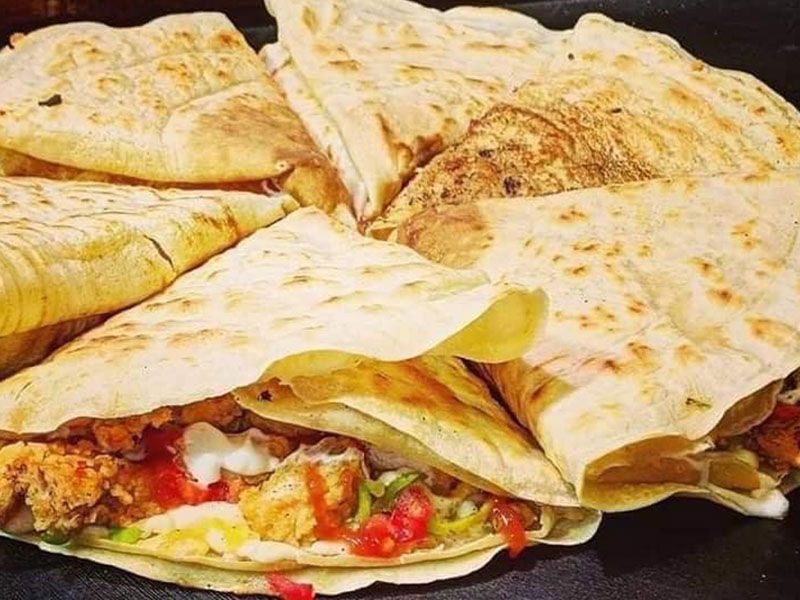 Chicken Pane With Kofta Crepe