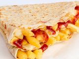 Chicken Pane With Fries Crepe