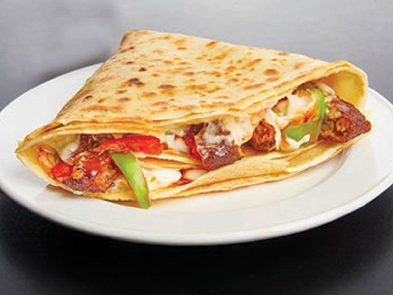 Chicken Pane And Burger Crepe