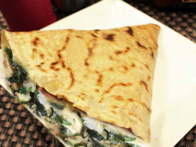Beef Burger Crepe