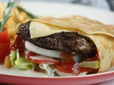 Burger crepe