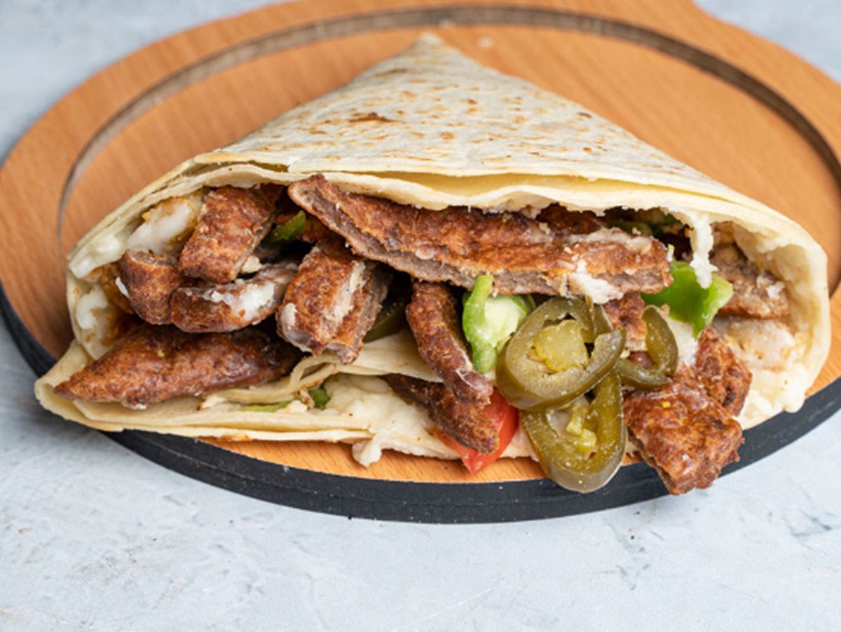 Burger crepe