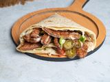 Burger crepe