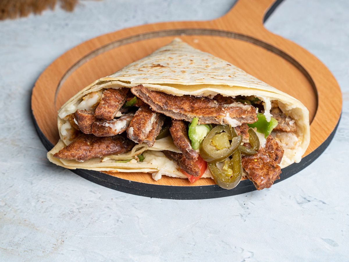 Burger crepe