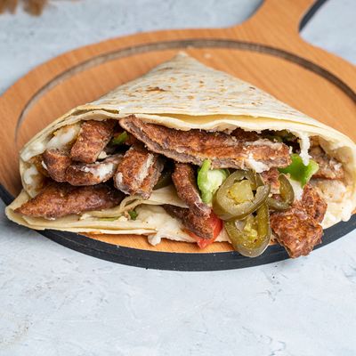 Burger crepe