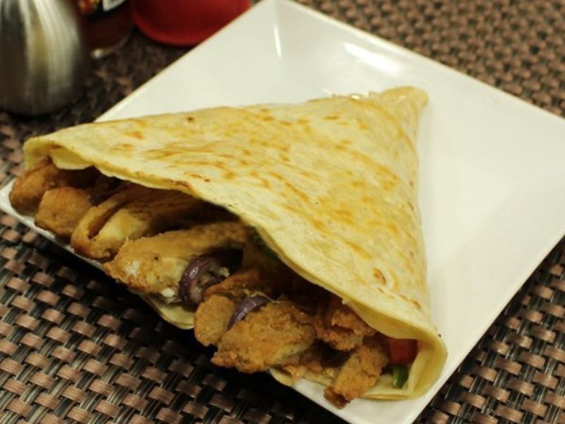 Beef Burger Crepe