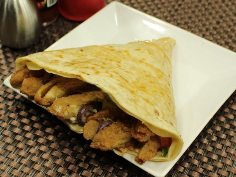 Beef Burger Crepe