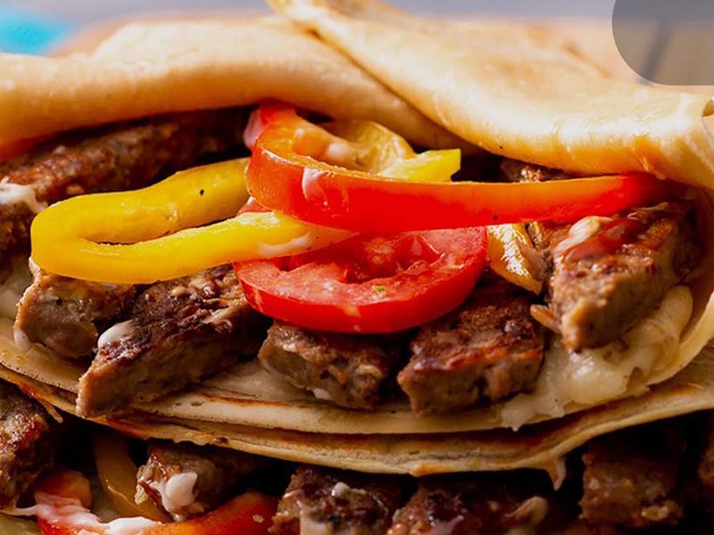 Beef Burger Crepe
