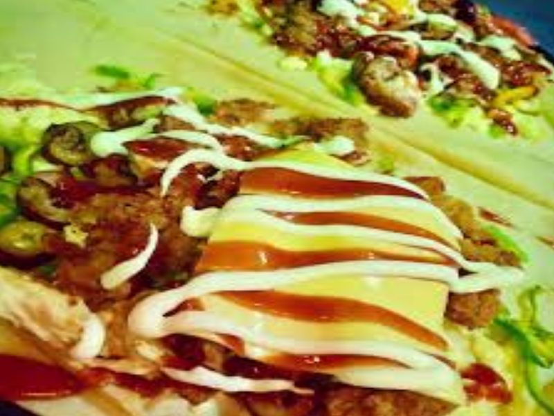 Beef Burger Crepe