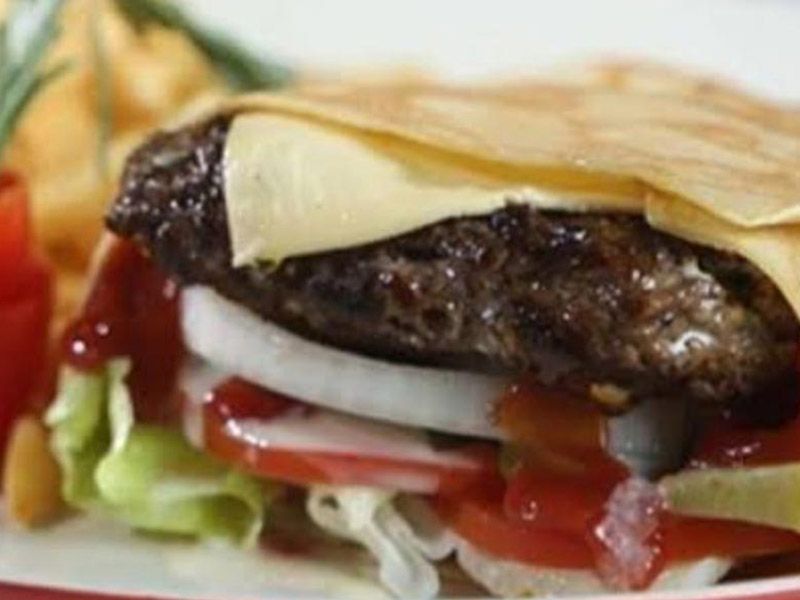 Beef Burger Crepe