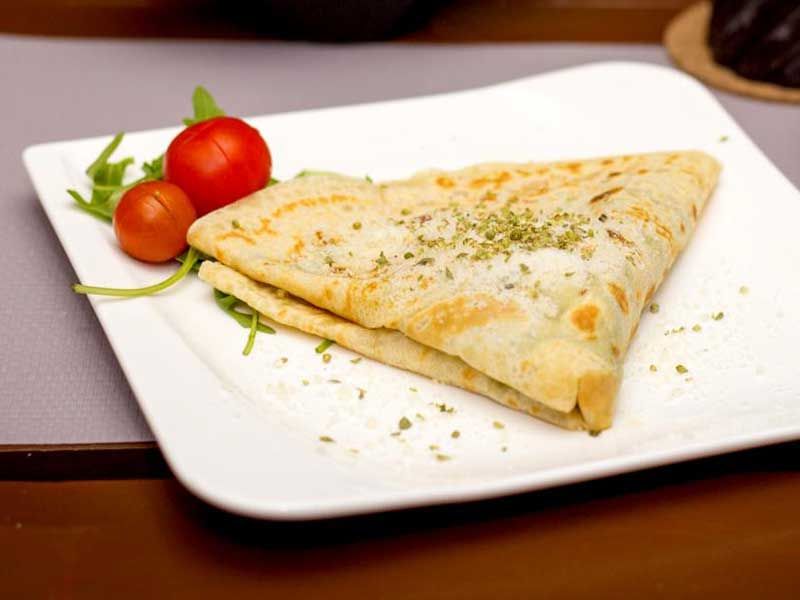 Beef Burger Crepe