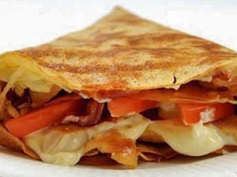 Beef Burger Crepe