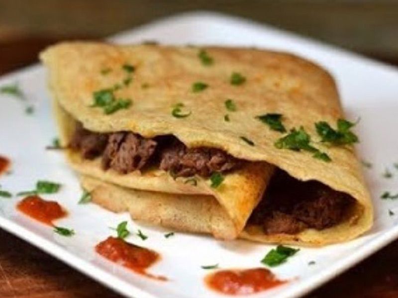 Beef Burger Crepe