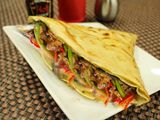 Tasty Beef Burger Crepe
