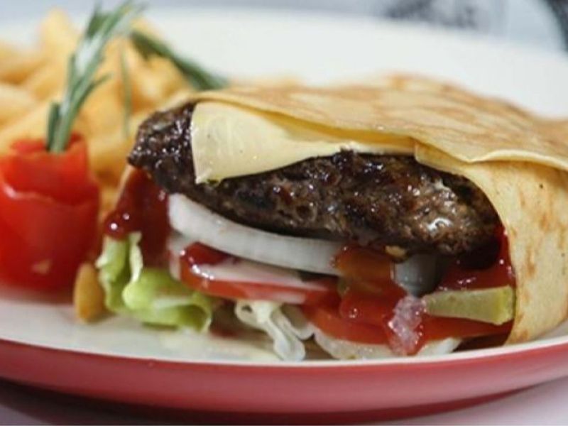 Jampo Burger Crepe