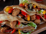 Chicken Burger Crepe
