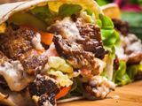 Meat Burger Crepe