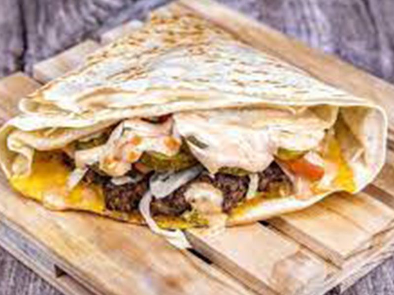Beef Burger Crepe