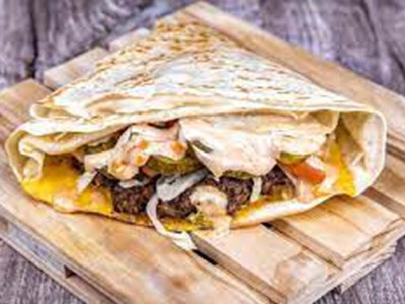 Beef Burger Crepe