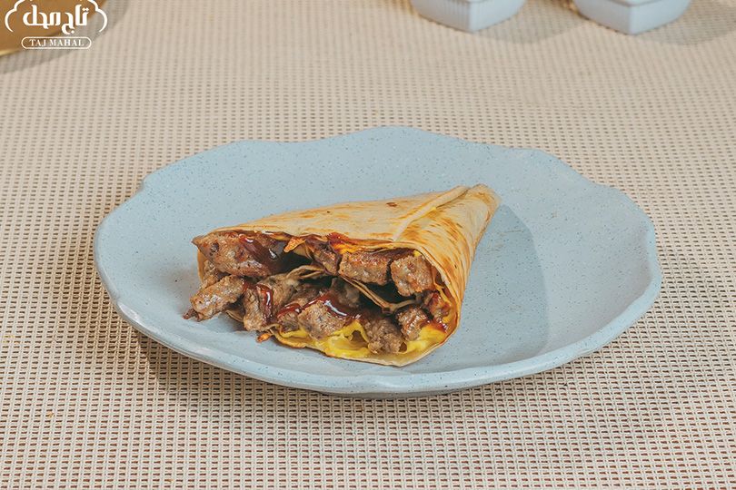 Meat Burger Crepe