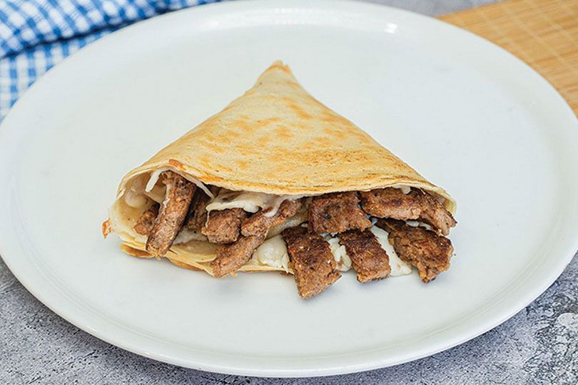Burger Meat Crepe