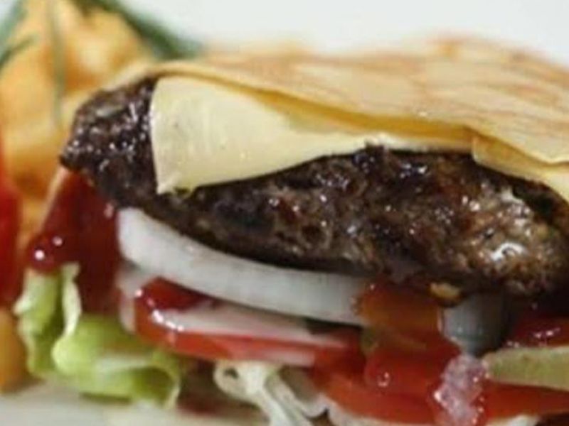 Beef Burger Crepe
