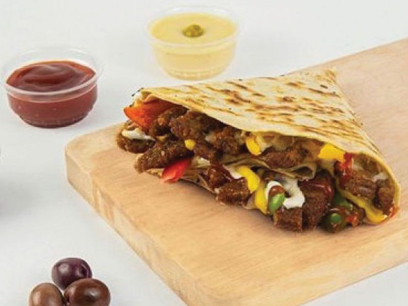 Meat Burger Crepe
