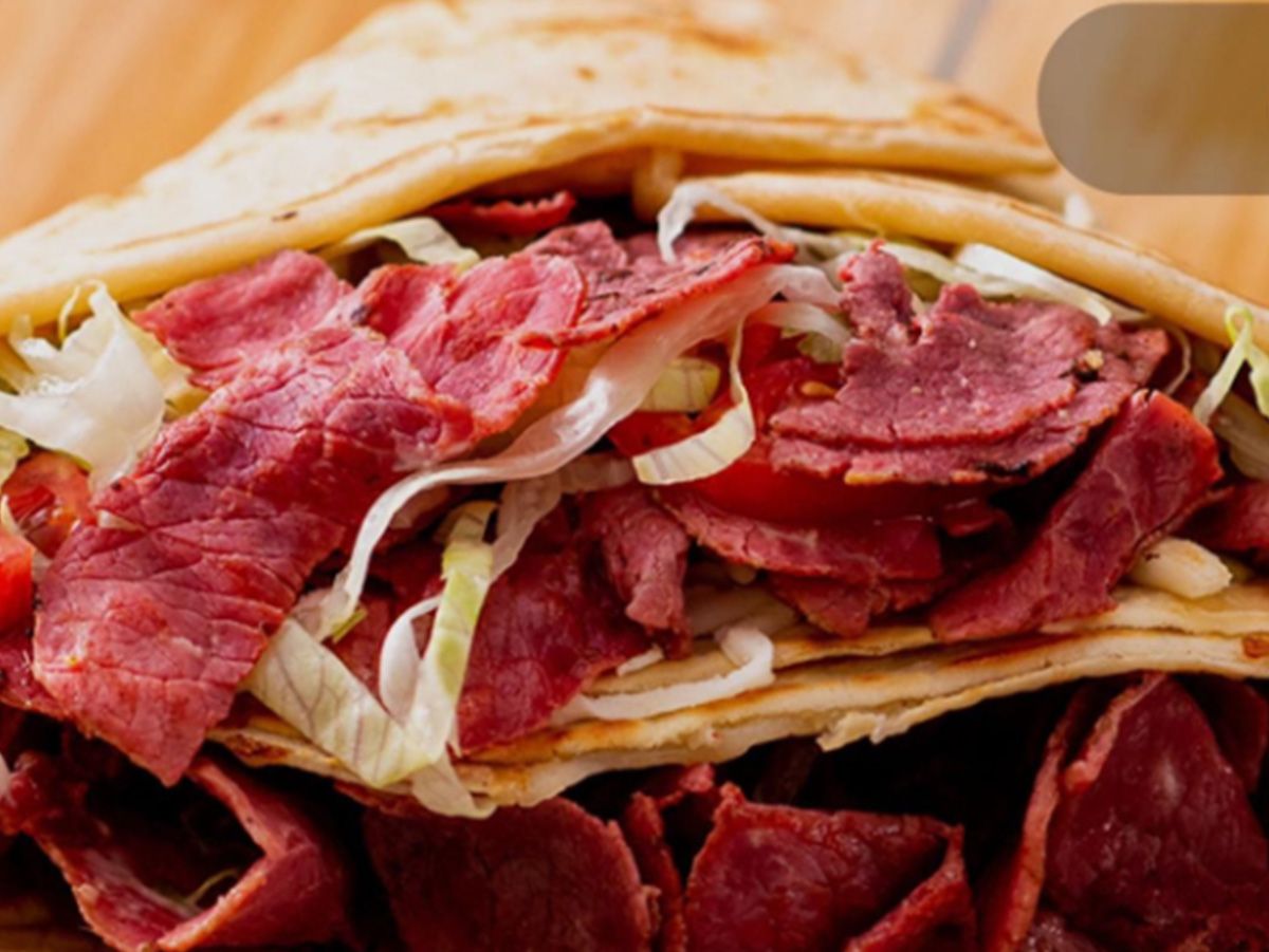 Pastrami crepe