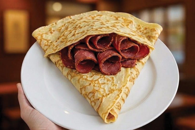 Pastrami Crepe