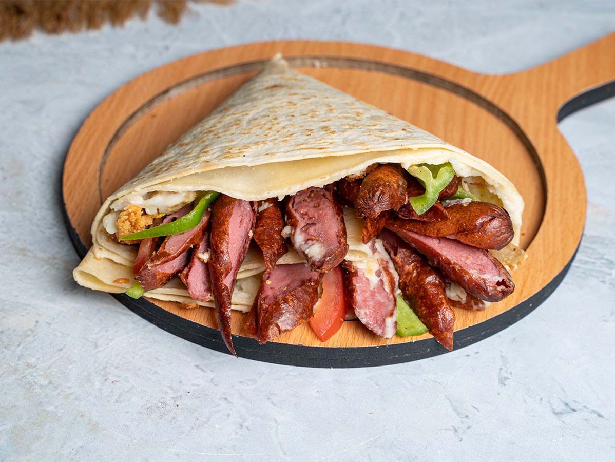 Pastrami crepe