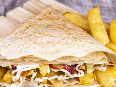 Fries Crepe