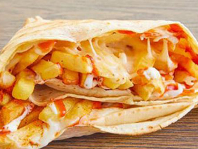 Fries Crepe