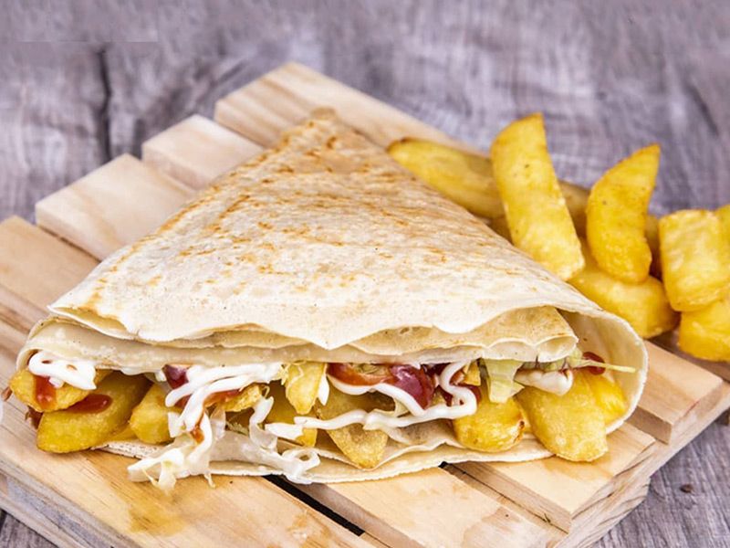 French Fries Pommes Frite Crepe