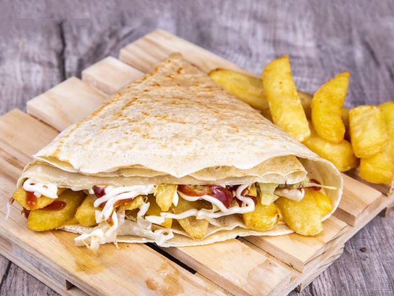 French Fries Crepe