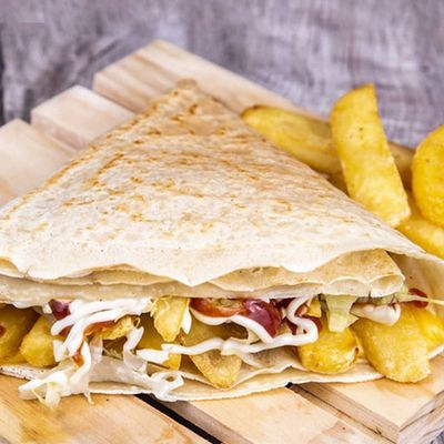Fries Crepe